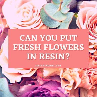 Can You Use Fresh Flowers in Resin? Exploring the Art and Science of Preserving Nature's Beauty