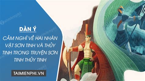 The Story of Sơn Tinh, Thủy Tinh - A Tale of Epic Battles and Unwavering Love!