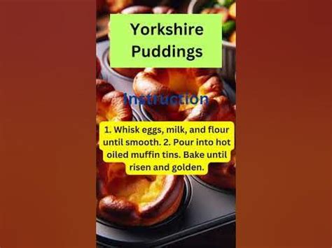 Yorkshire Pudding and The Curious Tale of a Magical Culinary Delicacy!